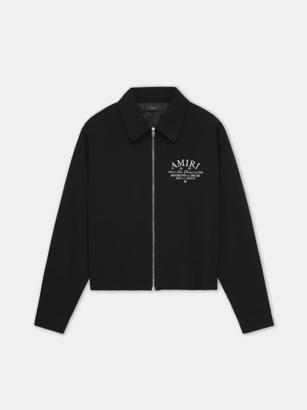 AMIRI Outerwear> ARTS DISTRICT BLOUSON BLACK