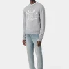 AMIRI Knitwear> ARTS DISTRICT CREW Grey