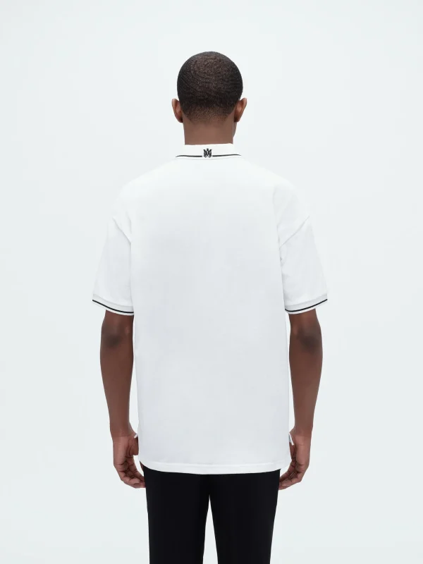 AMIRI Shirts> ARTS DISTRICT PIQUE POLO White