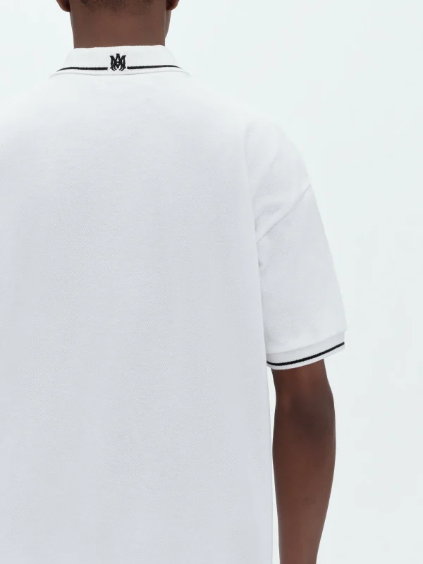 AMIRI Shirts> ARTS DISTRICT PIQUE POLO White