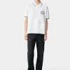 AMIRI Tees> ARTS DISTRICT POLO White