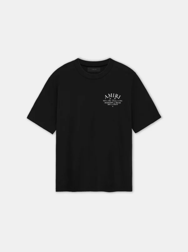 AMIRI Tees> ARTS DISTRICT TEE BLACK