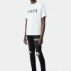 AMIRI Tees> CORE LOGO TEE White