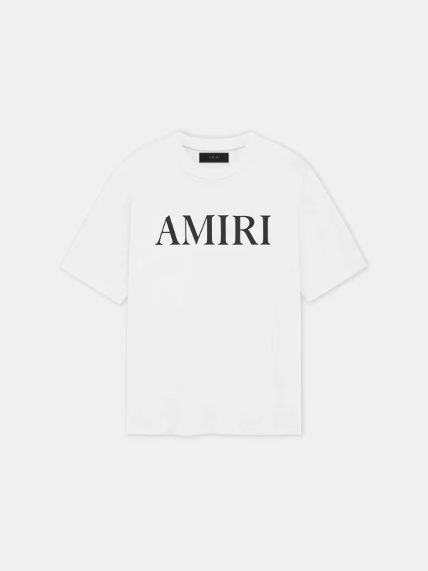 AMIRI Tees> CORE LOGO TEE White