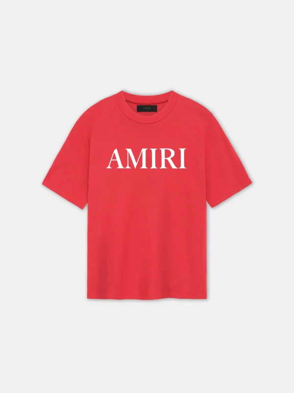 AMIRI Tees> CORE LOGO TEE Red