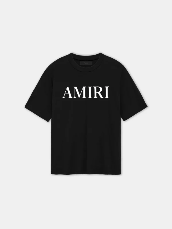 AMIRI Tees> CORE LOGO TEE BLACK