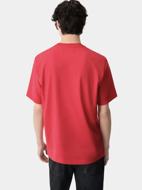 AMIRI Tees> CORE LOGO TEE Red