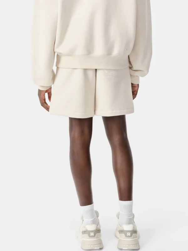 AMIRI Shorts & Sweatpants> EMBROIDERED SHORT BIRCH