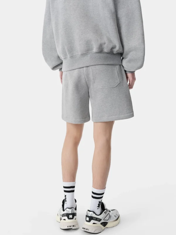 AMIRI Shorts & Sweatpants> EMBROIDERED SHORT Grey