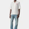 AMIRI Shirts> HOLLYWOOD CAMP SHIRT Alabaster