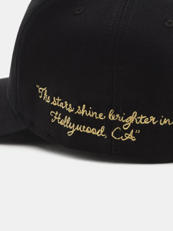 AMIRI Hats | Hats> HOLLYWOOD CANVAS HAT BLACK