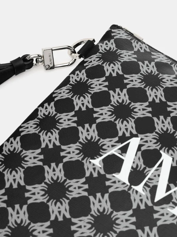AMIRI Bags> MA QUAD LARGE POUCH BLACK