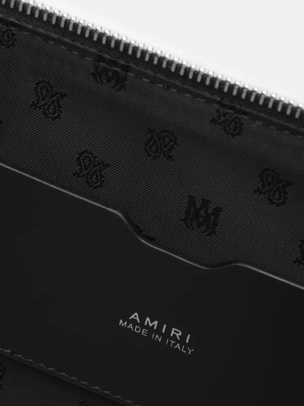 AMIRI Bags> MA QUAD LARGE POUCH BLACK