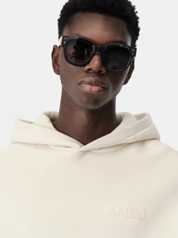 AMIRI Sweatshirts> OVERSIZED HOODIE BIRCH
