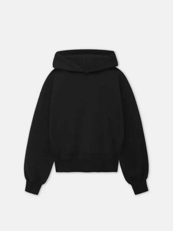 AMIRI Sweatshirts> OVERSIZED HOODIE BLACK