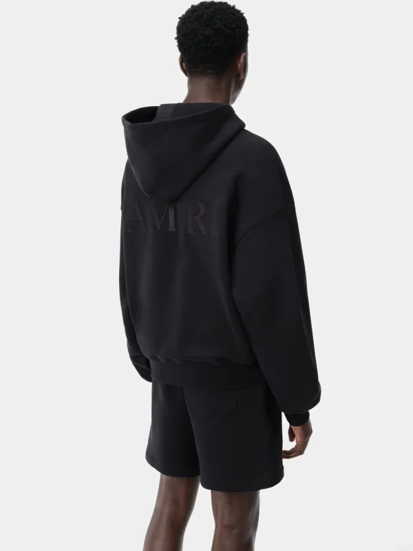 AMIRI Sweatshirts> OVERSIZED HOODIE BLACK