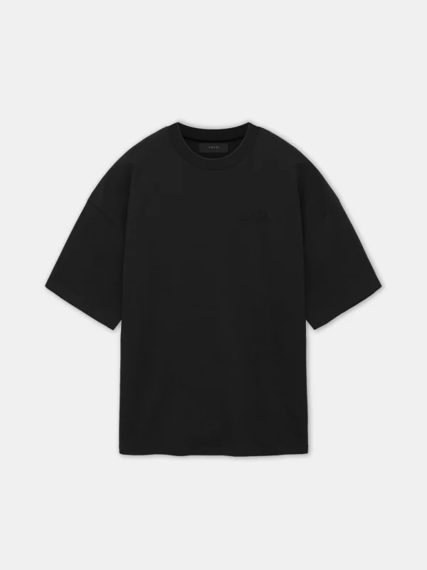 AMIRI Tees> OVERSIZED TEE BLACK