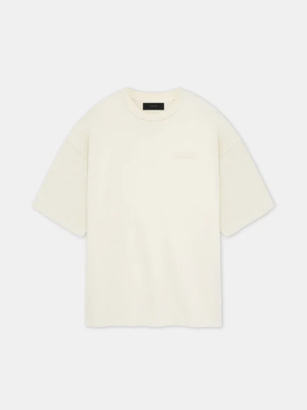 AMIRI Tees> OVERSIZED TEE BIRCH