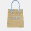 AMIRI Tote Bags | Bags> RAFFIA TOTE Blue