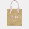 AMIRI Tote Bags | Bags> RAFFIA TOTE Pink