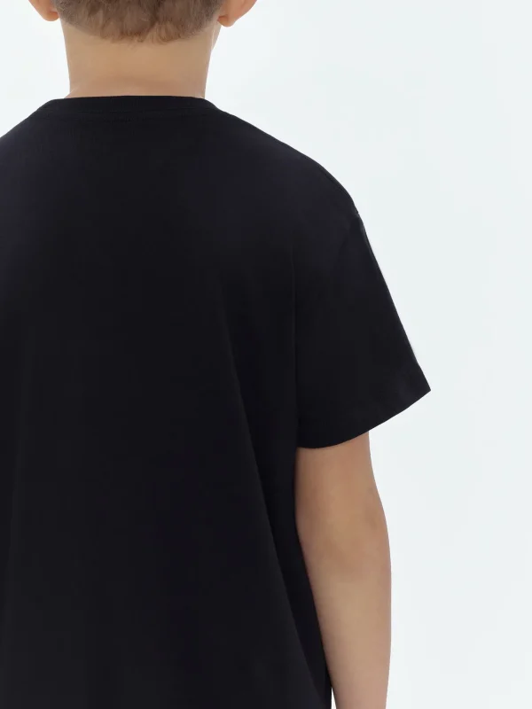 AMIRI Tees> STAGGERED SCRIBBLE TEE BLACK