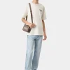 AMIRI Tees> THEATRE FLOCKED TEE Alabaster