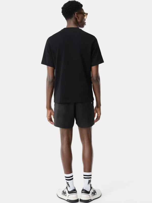 AMIRI Swimwear | Shorts & Sweatpants> TWISTED PALMS SWIM TRUNK BLACK