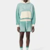AMIRI Sweatshirts> VINTAGE OVERSIZED HOODIE Sea Blue