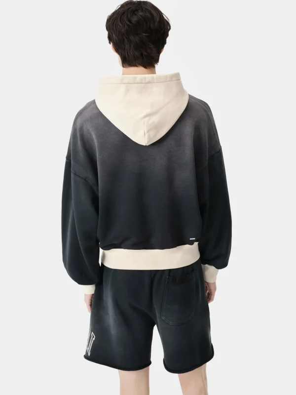 AMIRI Sweatshirts> VINTAGE OVERSIZED HOODIE BLACK