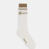 AMIRI Socks | Socks> WAVE SOCKS Toasted Coconut
