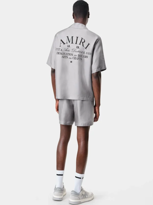 AMIRI Shorts & Sweatpants>ARTS DISTRICT SHORT Grey