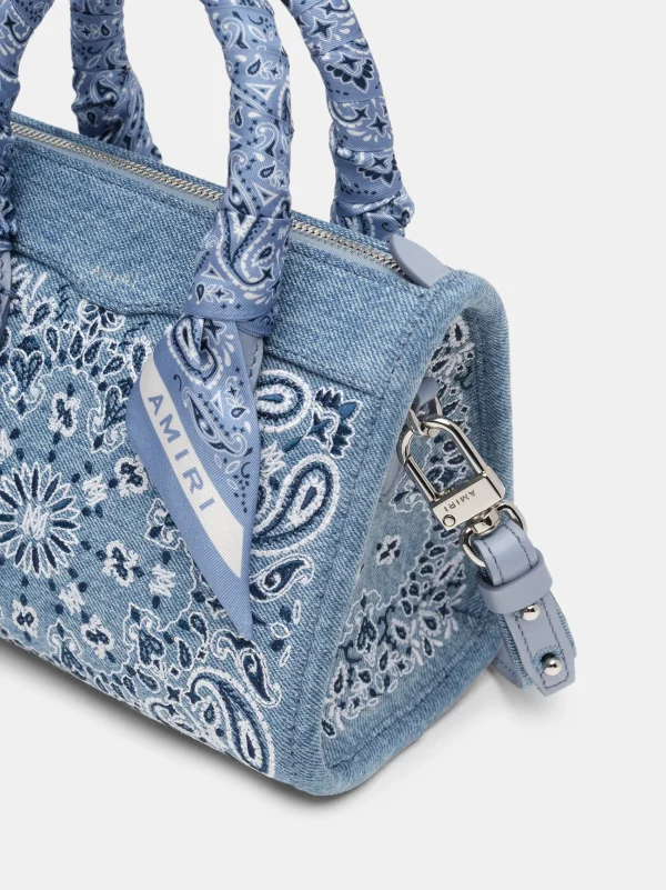 AMIRI Bags | Handbags>BANDANA MICRO TRIANGLE BAG True Blue