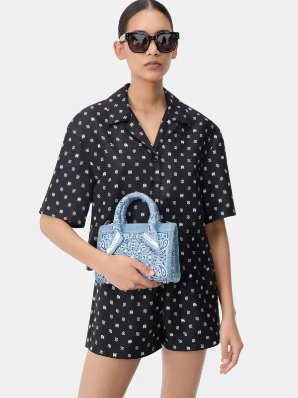 AMIRI Bags | Handbags>BANDANA MICRO TRIANGLE BAG True Blue
