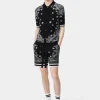AMIRI Knitwear>BANDANA POLO BLACK