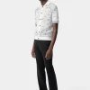 AMIRI Knitwear>BANDANA POLO White Blue