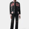 AMIRI Denim>BANDANA REPAIR STRAIGHT JEAN Vintage Black