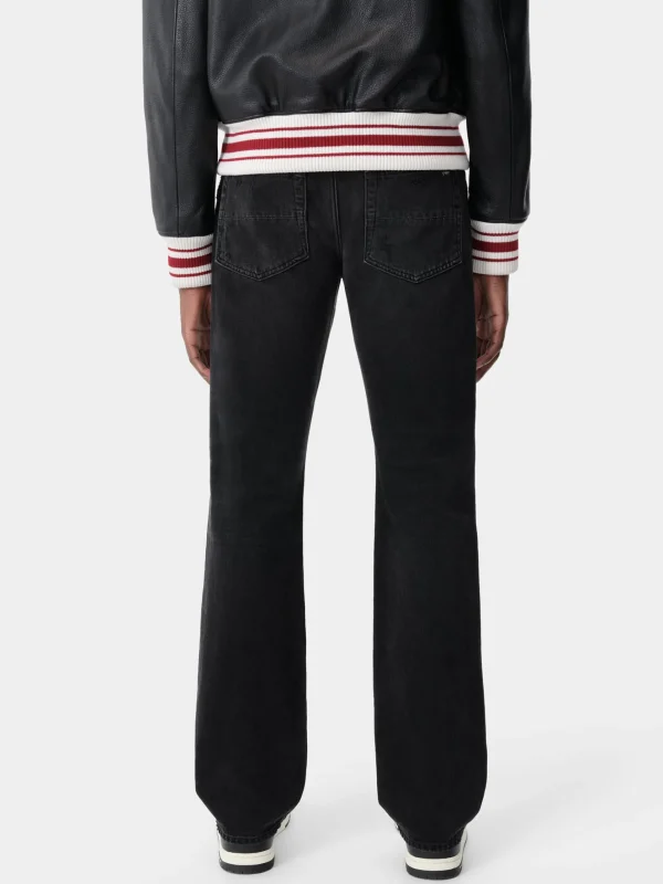 AMIRI Denim>BANDANA REPAIR STRAIGHT JEAN Vintage Black