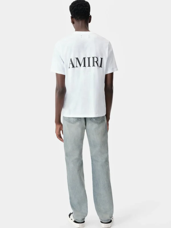 AMIRI Denim>BANDANA REPAIR STRAIGHT JEAN Antique Indigo
