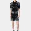 AMIRI Knitwear>BANDANA SHORT BLACK
