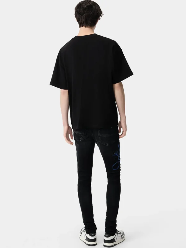 AMIRI Denim>BLUE POISON ARCHIVAL JEAN Aged Black