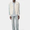 AMIRI Knitwear>BONES CARDIGAN BIRCH