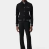 AMIRI Outerwear>BONES JACKET Black White