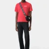 AMIRI Tees>BONES STACKED TEE Red