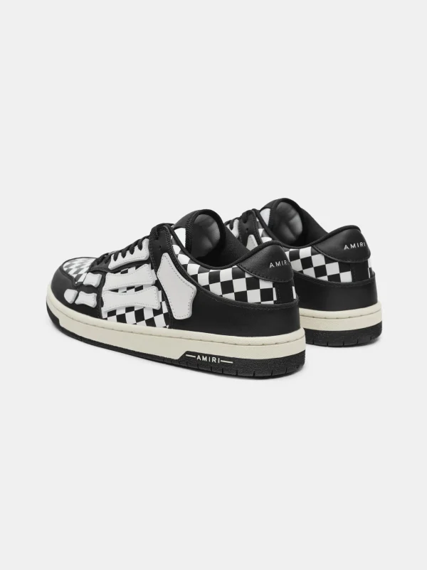 AMIRI Sneakers | Sneakers>CHECKERED SKEL-TOP LOW Black White