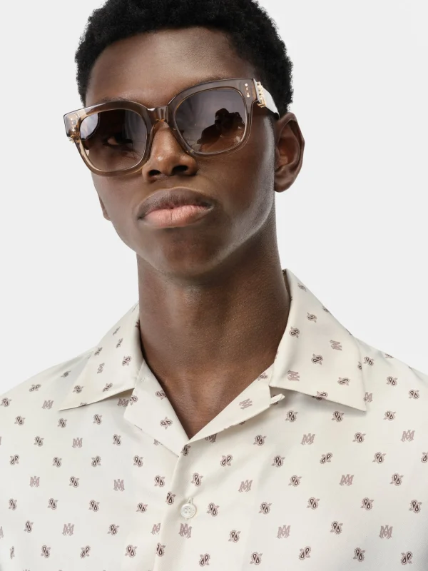AMIRI Sunglasses | Sunglasses>CLASSIC MA SUNGLASSES Brown