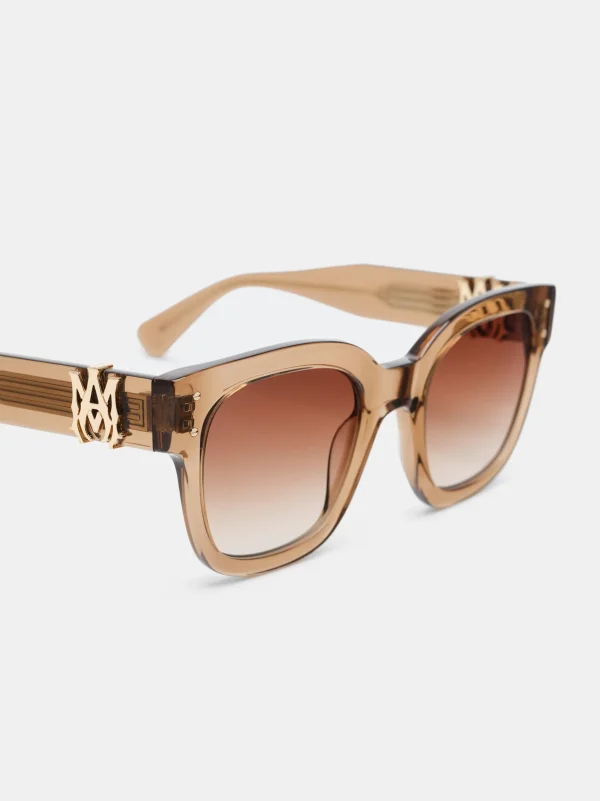 AMIRI Sunglasses | Sunglasses>CLASSIC MA SUNGLASSES Brown