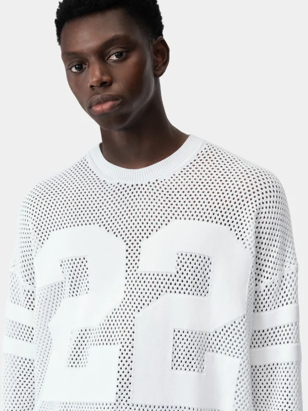 AMIRI Knitwear>22 CREW White