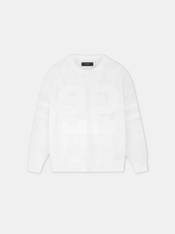 AMIRI Knitwear>22 CREW White