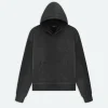AMIRI Sweatshirts>CRYSTAL BURST HOODIE- FADED BLACK
