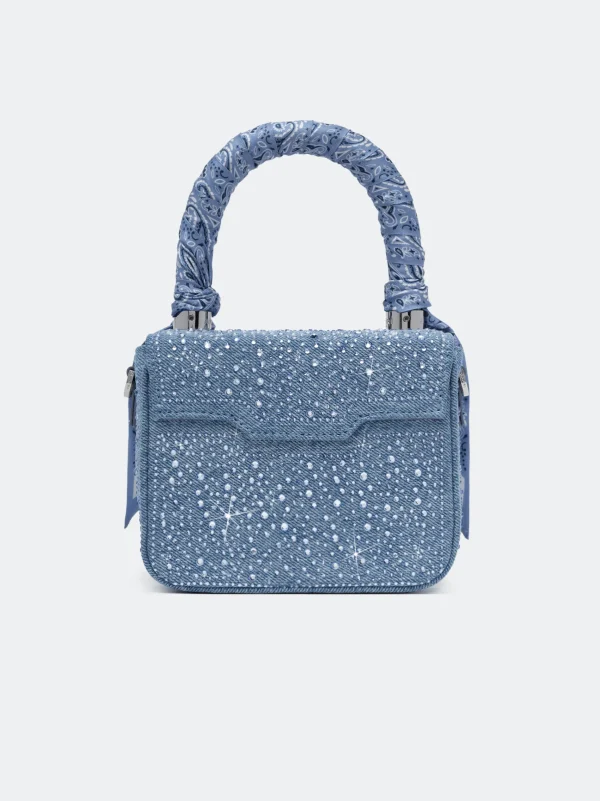 AMIRI Bags | Handbags>CRYSTAL DENIM MICRO MA BAG True Blue